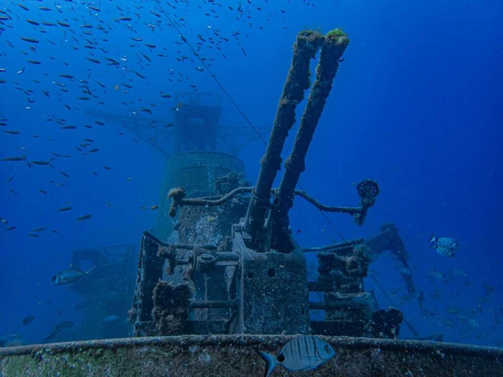 Corveta Pereira D’Eça Shipwreck Diving Porto Santo